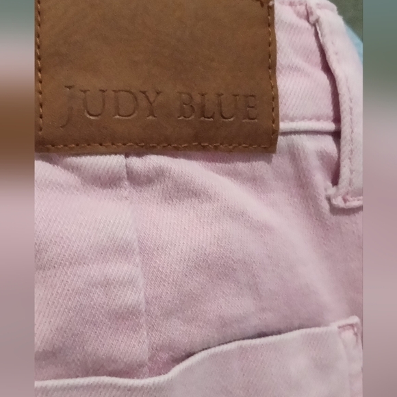 Judy Blue Pink Ankle & Cropped Jeans - Picture 5 of 6